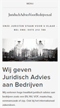 Mobile Screenshot of juridischadviesvoorbedrijven.nl